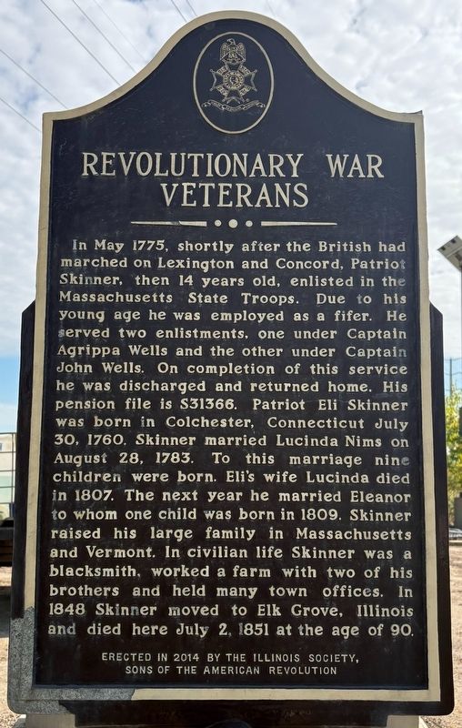Revolutionary War Veterans Marker, Side Two. Click for full size. Revolutionary War Veterans Marker, Side Two image. Click for full size.