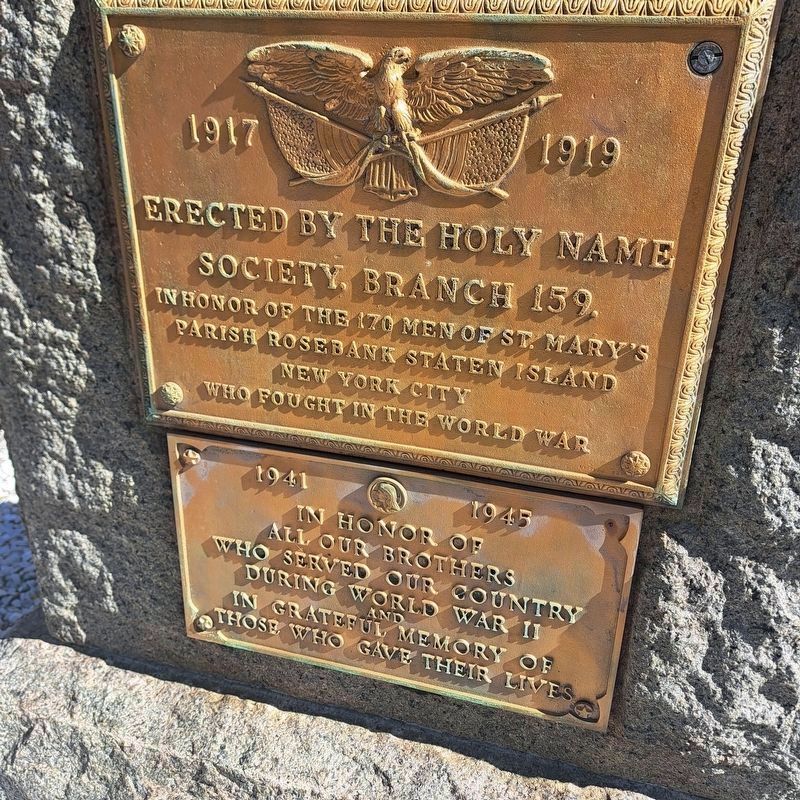 St. Mary�s Church War Memorials Marker image. Click for full size.