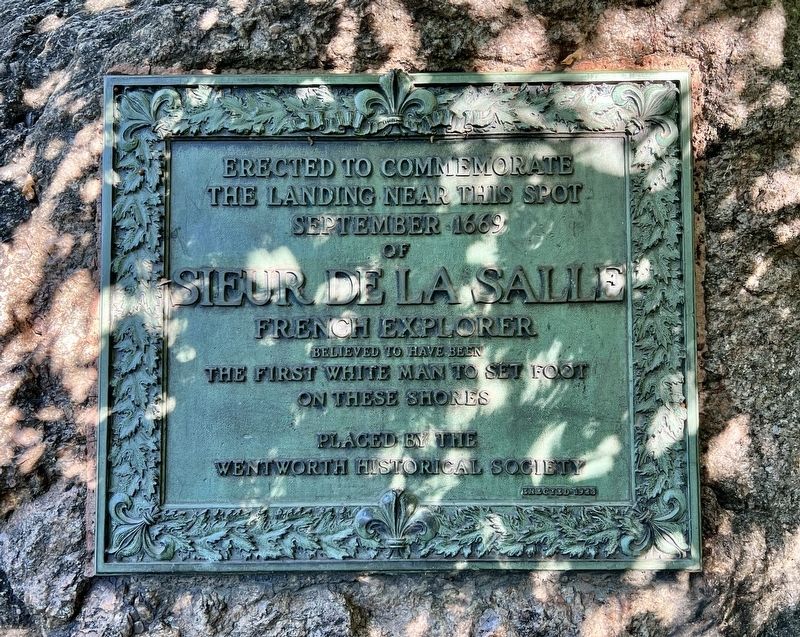 Sieur de la Salle Marker image. Click for full size.