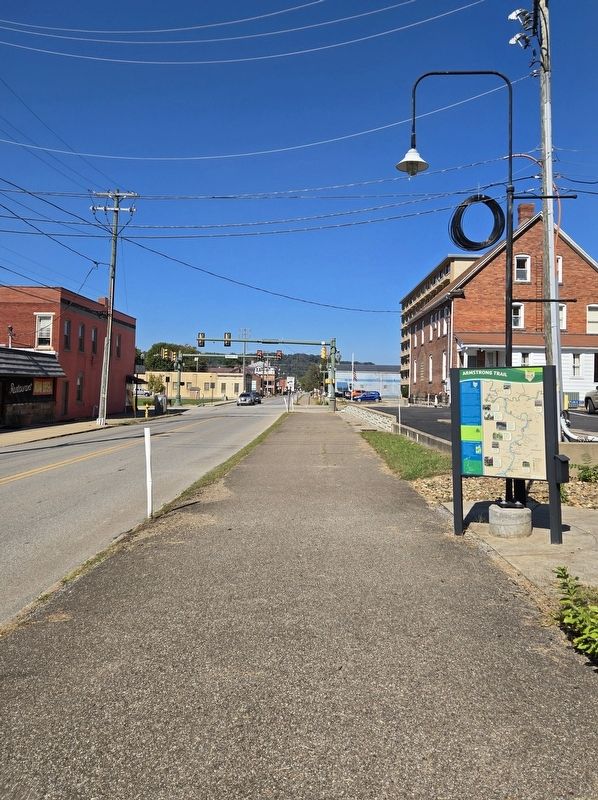 Armstrong Trail / Kittanning Marker. Click for full size. Armstrong Trail / Kittanning Marker image. Click for full size.