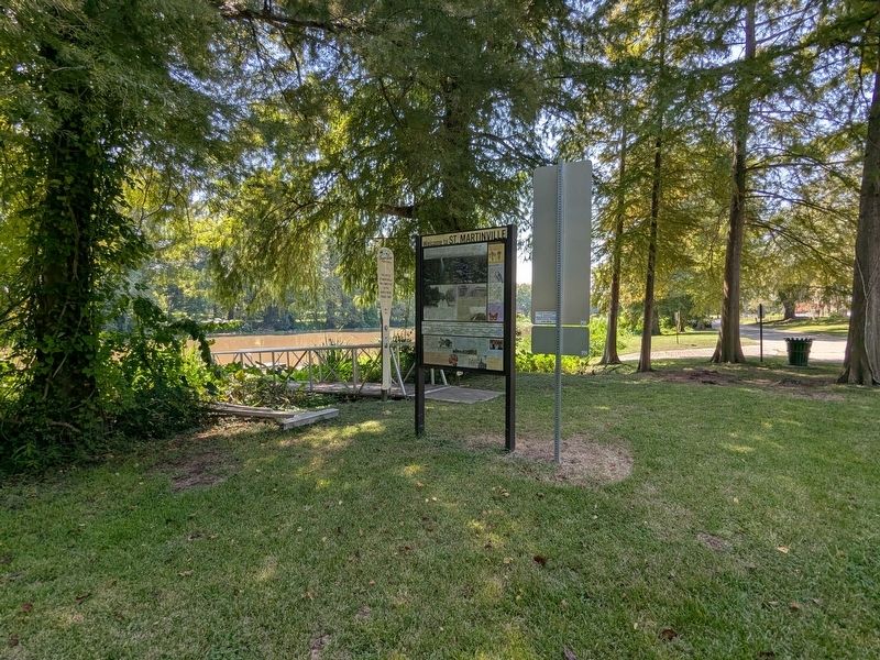 Welcome to St. Martinville Marker. Click for full size. Welcome to St. Martinville Marker image. Click for full size.