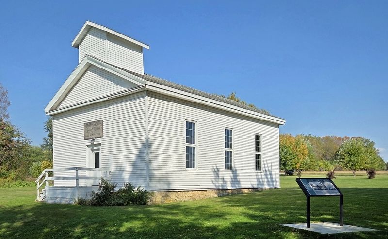 Wasioja Baptist Church and Marker. Click for full size. Wasioja Baptist Church and Marker image. Click for full size.