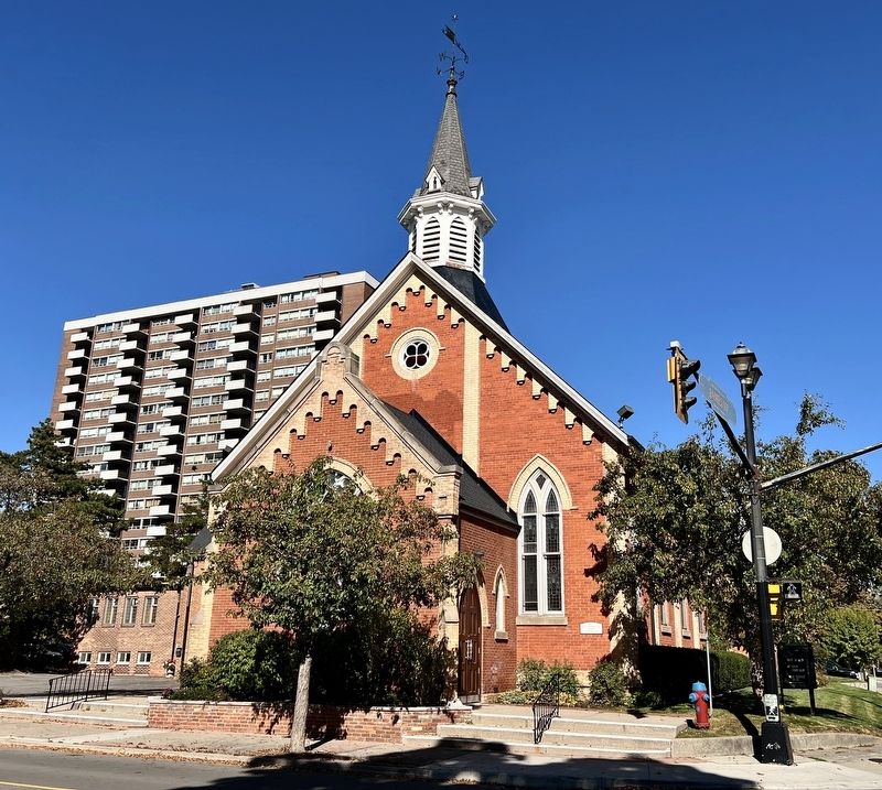 Knox Presbyterian Church Marker image. Click for full size.