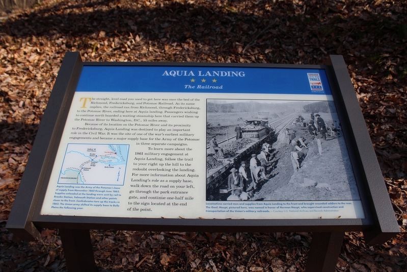 Aquia Landing Marker image. Click for full size.