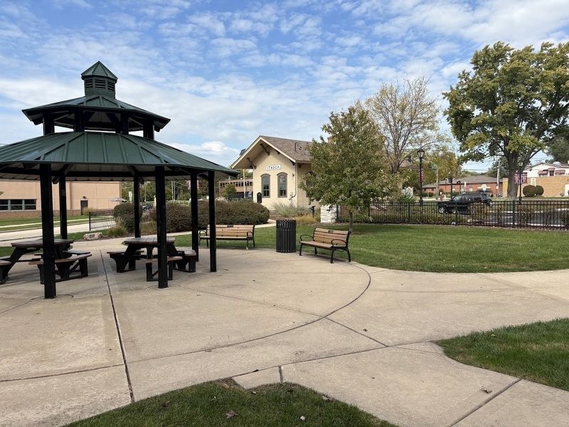 Itasca Depot campus. Click for full size. Itasca Depot campus image. Click for full size.