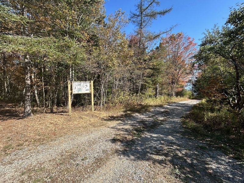 Arthur Smallidge Campground Marker. Click for full size. Arthur Smallidge Campground Marker image. Click for full size.