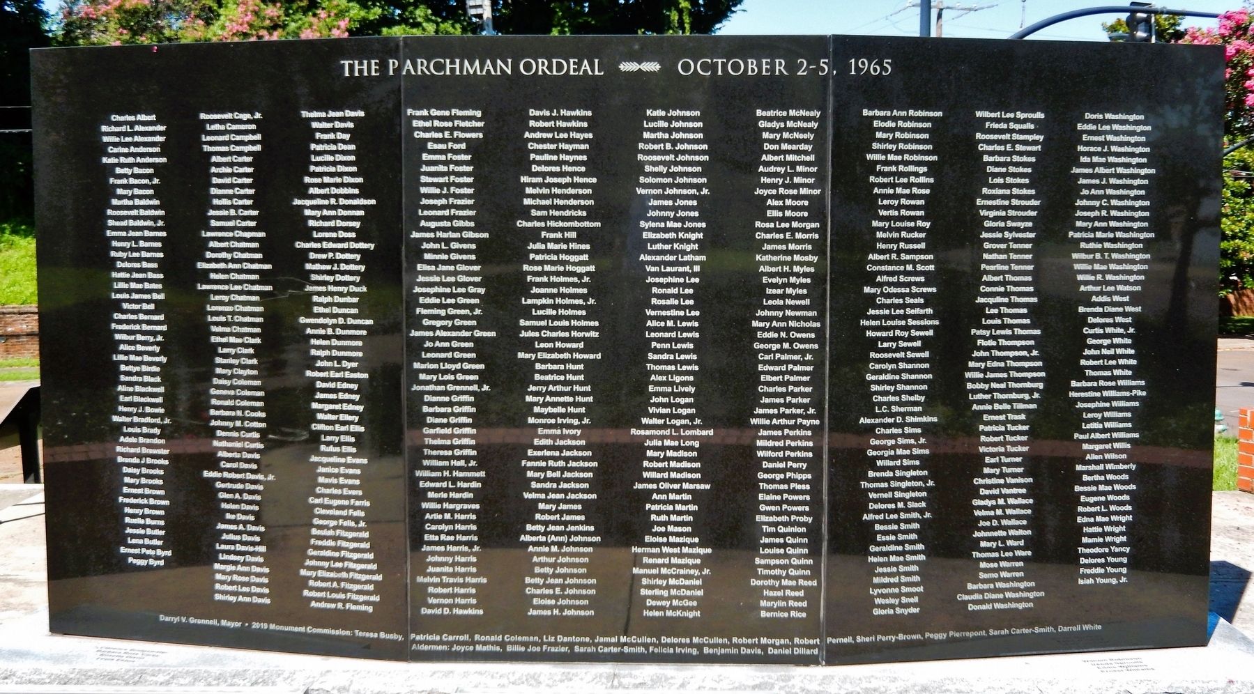 Proud to Take Stand Monument (<i>north side</i>). Click for full size. Proud to Take Stand Monument (<i>north side</i>) image. Click for full size.
