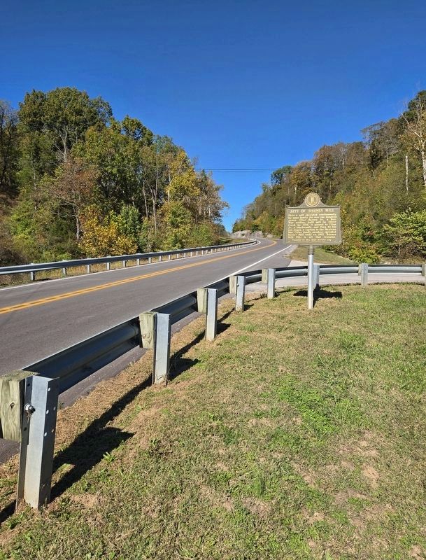 Site of Barnes Mill Marker. Click for full size. Site of Barnes Mill Marker image. Click for full size.