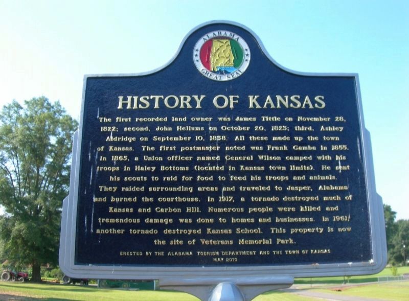 History of Kansas Marker image. Click for full size.