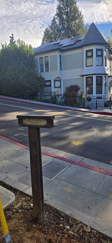 Marker is Across from the Colley House. Click for full size. Marker is Across from the Colley House image. Click for full size.
