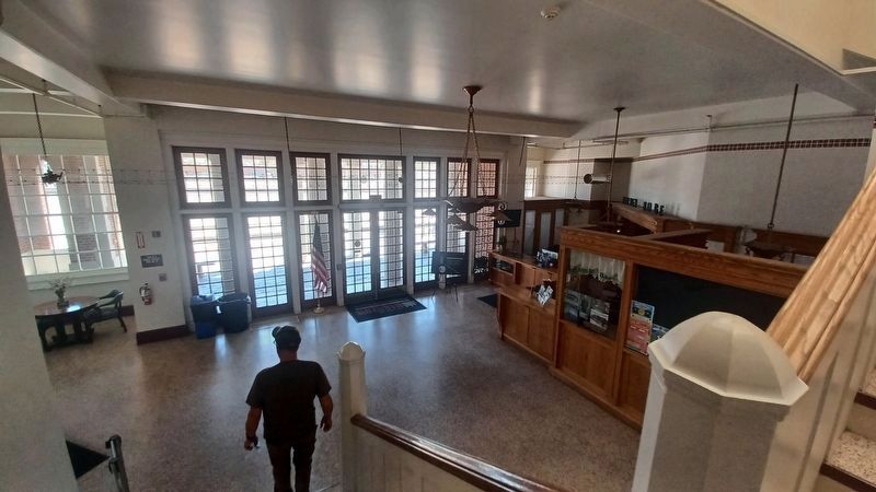 Barstow Harvey House Front Lobby image. Click for full size.
