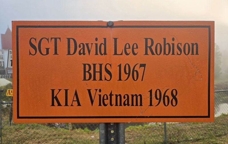 SGT David Lee Robison Marker image. Click for full size.