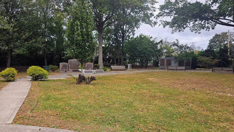 Baldwin Veterans Memorial Plaza. Click for full size. Baldwin Veterans Memorial Plaza image. Click for full size.