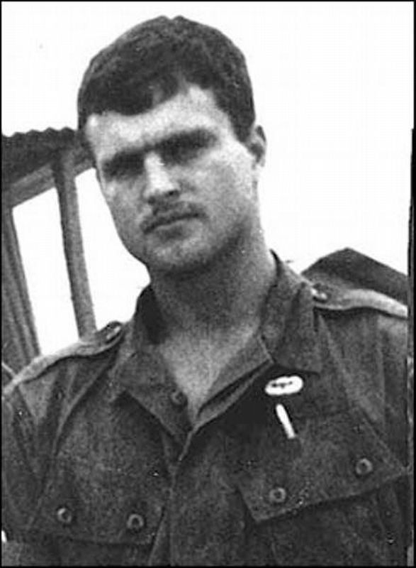 Specialist 5 John Kedenburg in Vietnam image. Click for full size.