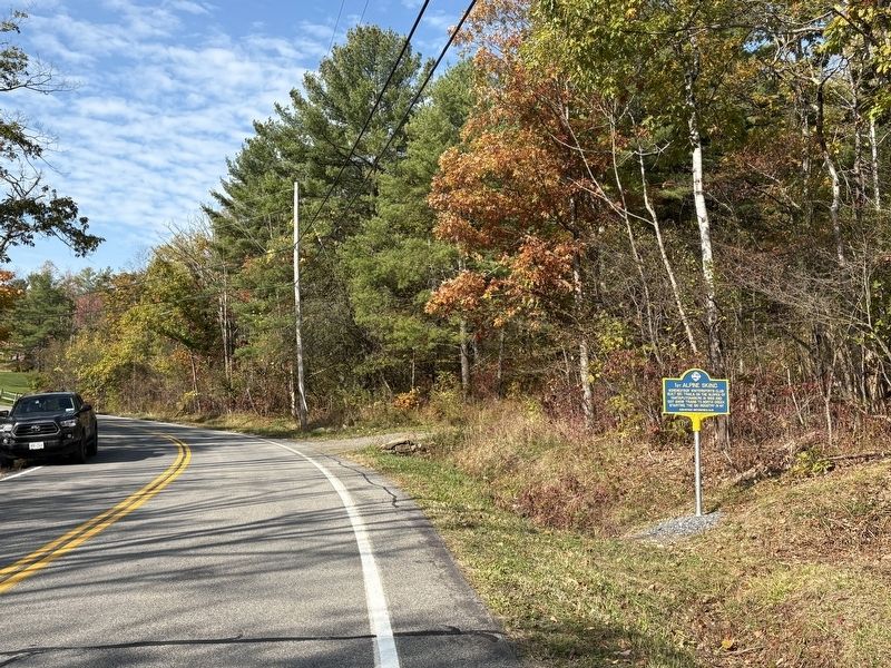 1<small>ST</small> Alpine Skiing Marker image. Click for full size.