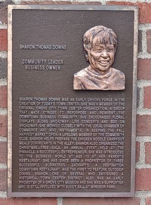 Sharon Thomas Downs Marker image. Click for full size.