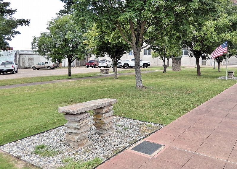 Walk of Fame Park Bench image. Click for full size.