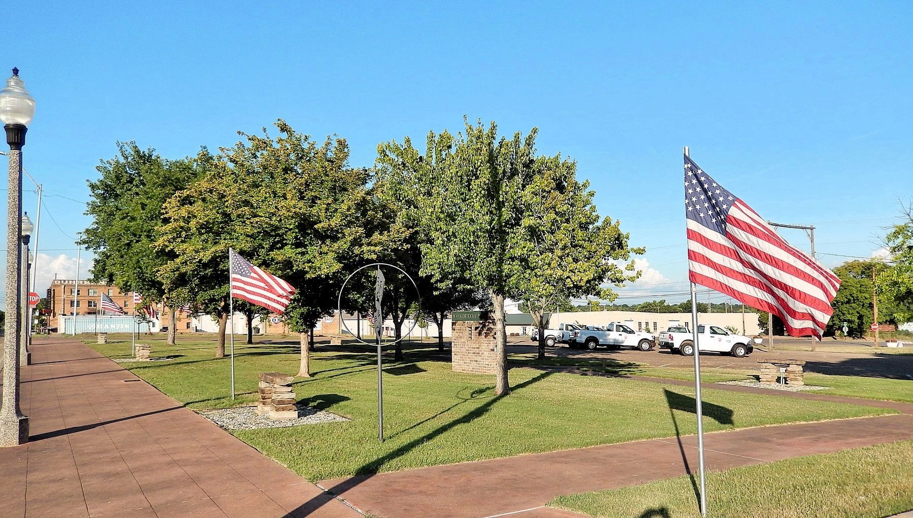 Arkansas Municipal Auditorium Walk of Fame Park image. Click for full size.