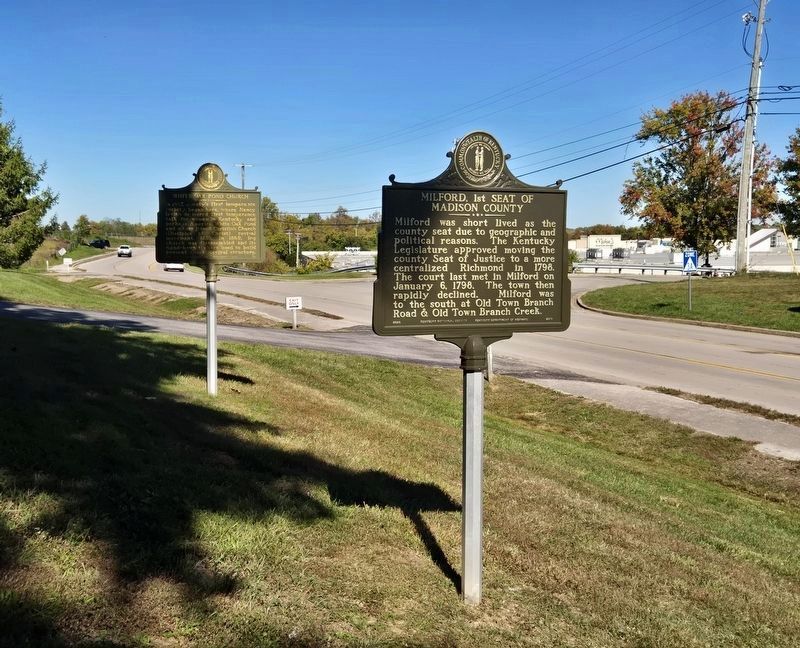 White Oak Pond Church Marker. Click for full size. White Oak Pond Church Marker image. Click for full size.