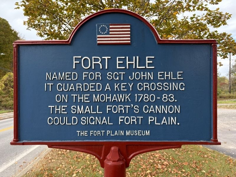 Fort Ehle Marker. Click for full size. Fort Ehle Marker image. Click for full size.