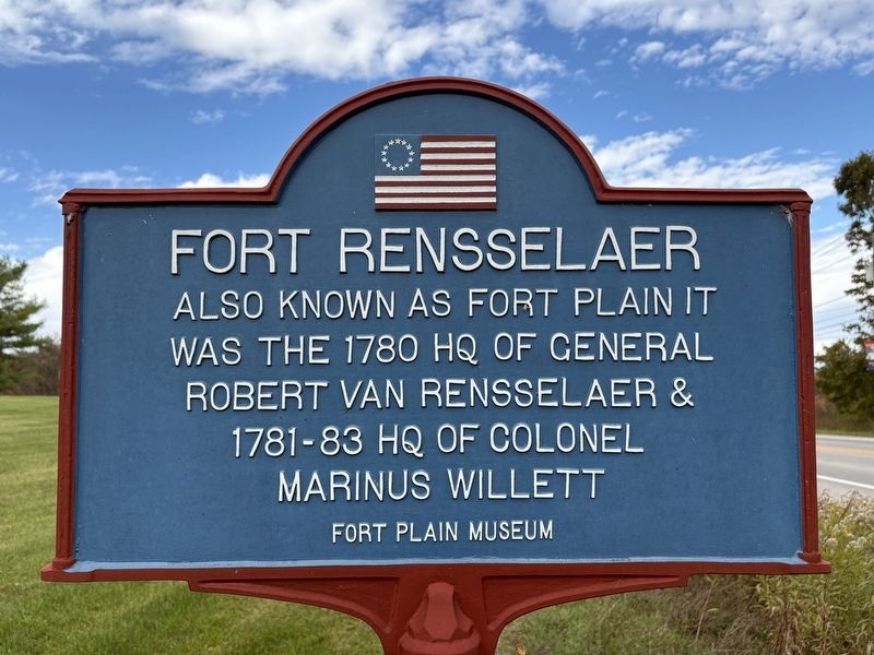 Fort Rensselaer Marker image. Click for full size.