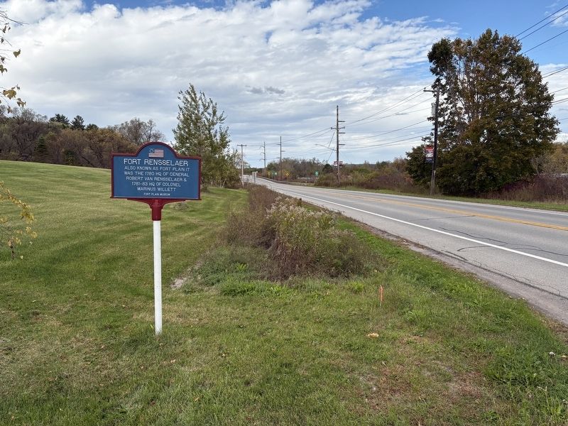 Fort Rensselaer Marker image. Click for full size.