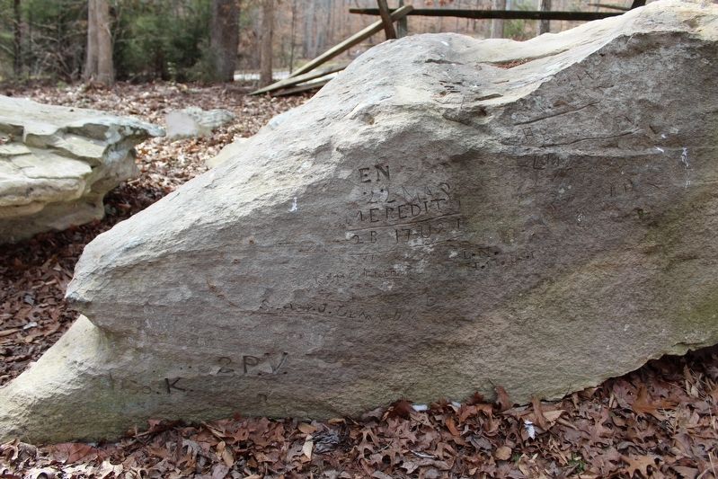 Buzzard's Roost Graffiti. Click for full size. Buzzard's Roost Graffiti image. Click for full size.