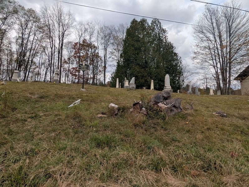 Holcombville Cemetery Marker image. Click for full size.