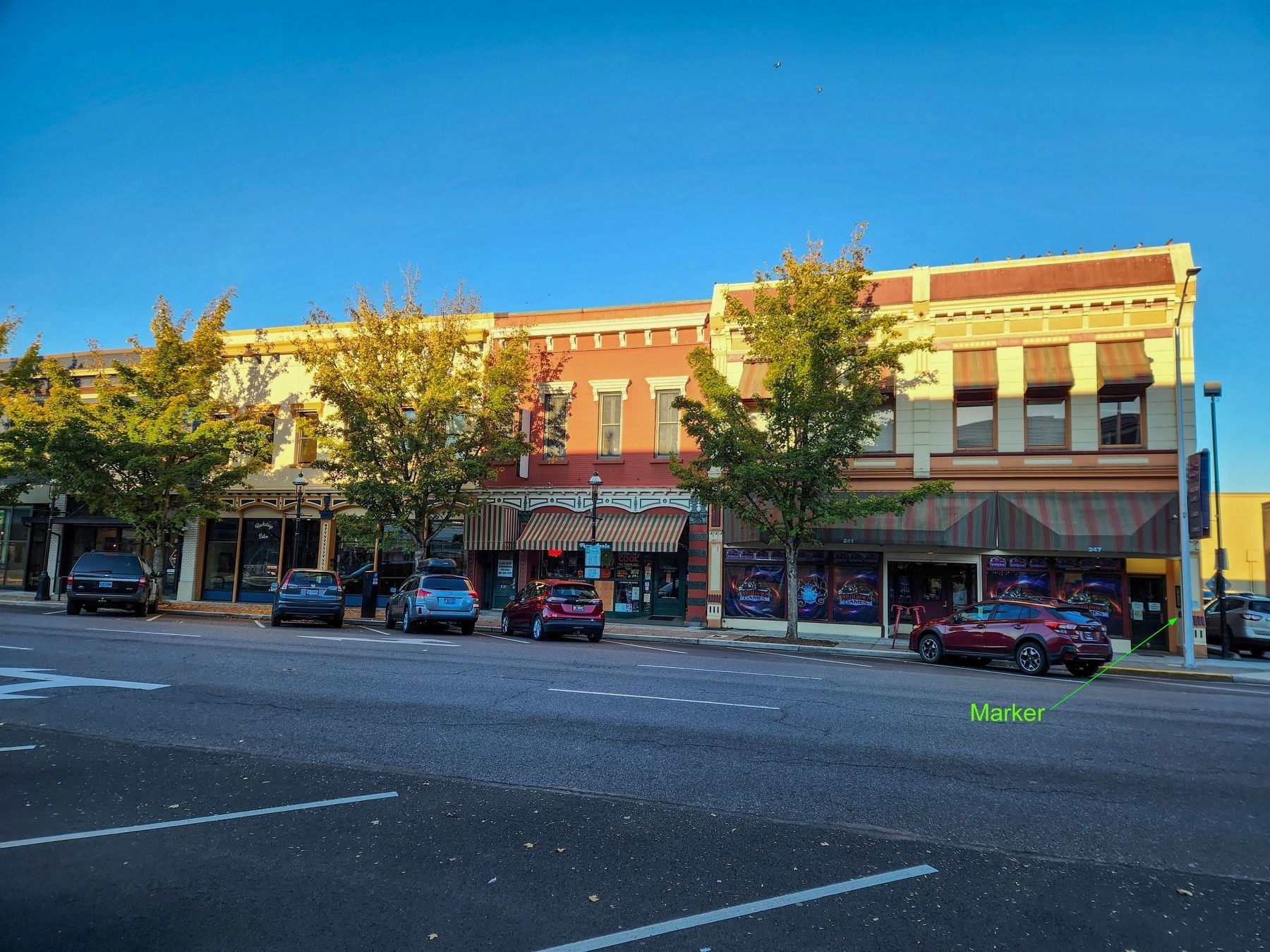 Benjamin Forstner Store Building/South National Bank Block Marker image. Click for full size.