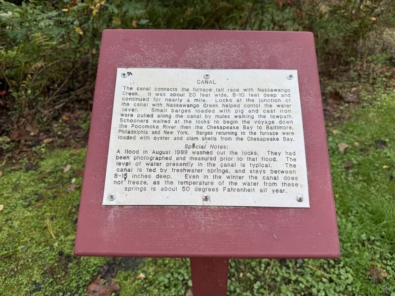 Canal Marker. Click for full size. Canal Marker image. Click for full size.