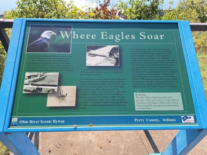 Where Eagles Soar Marker image. Click for full size.