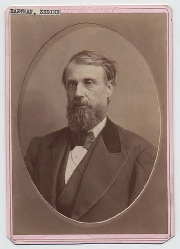 Zebina Eastman (1815-1883). Click for full size. Zebina Eastman (1815-1883) image. Click for full size.