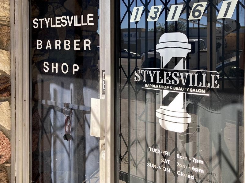 Stylesville Barbershop. Click for full size. Stylesville Barbershop image. Click for full size.
