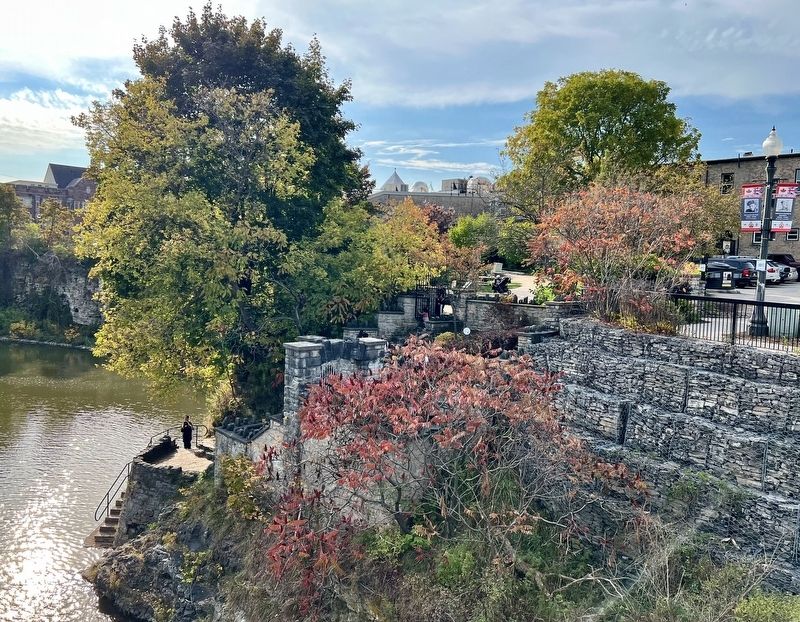 Templin Gardens from St. David Street, 2025. Click for full size. Templin Gardens from St. David Street, 2025 image. Click for full size.