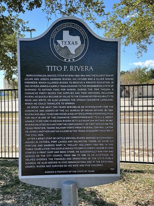 Tito P. Rivera Marker. Click for full size. Tito P. Rivera Marker image. Click for full size.