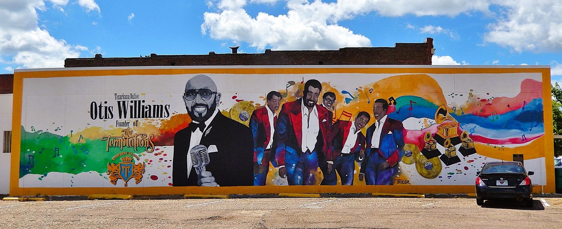 Otis Williams & The Temptations Mural image. Click for full size.