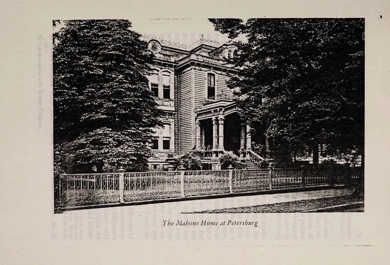 Gen. William Mahone House image. Click for full size.