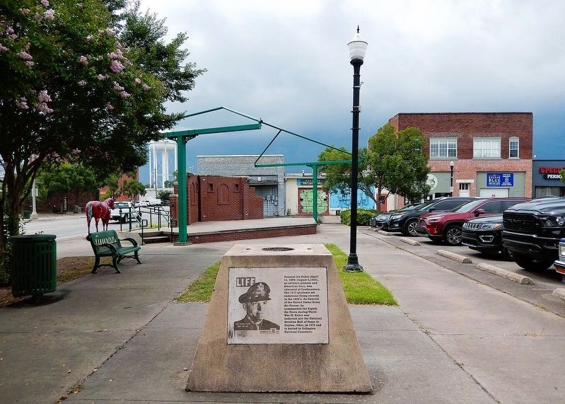 General Ira Eaker Marker image. Click for full size.