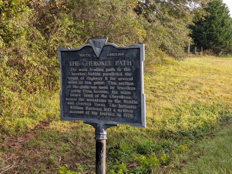 The Cherokee Path Marker image. Click for full size.