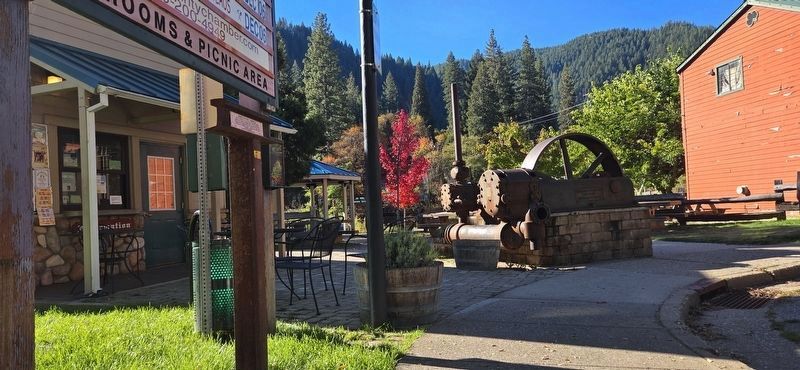 Henness Pass Road - Downieville Marker image. Click for full size.