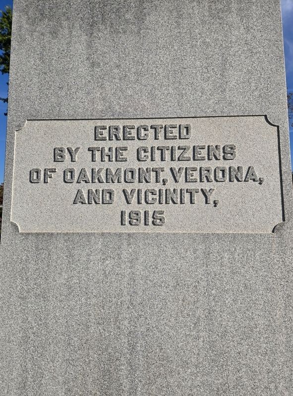 Oakmont Civil War Memorial image. Click for full size.