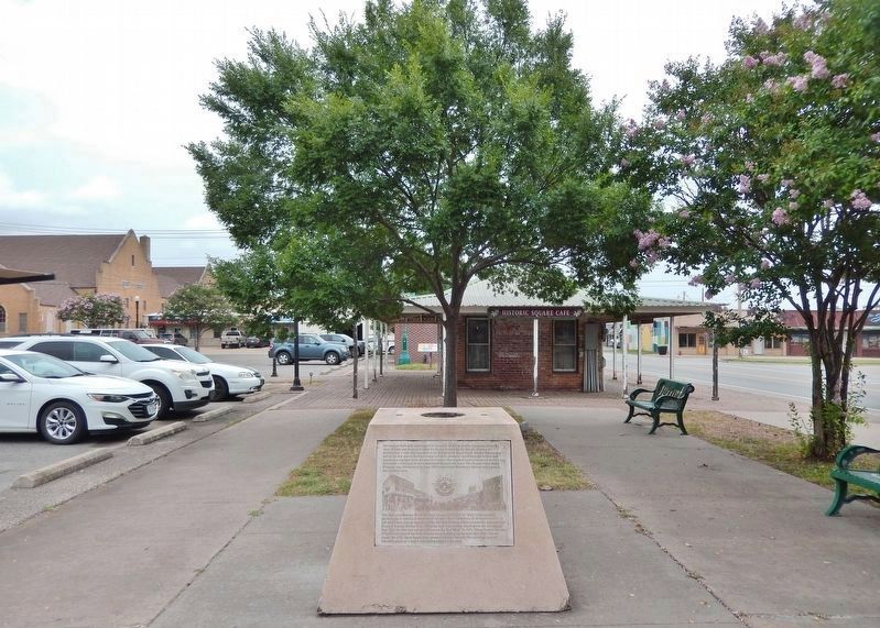 The Square Cafe Marker image. Click for full size.