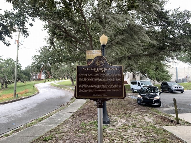 Crystal Lake / Allen Carleton Nydegger Marker image. Click for full size.