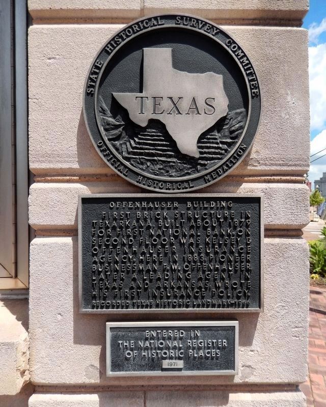Offenhauser Building Marker image. Click for full size.