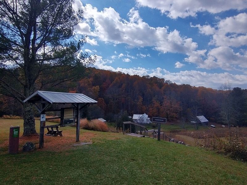 The Miller Farmstead Marker image. Click for full size.