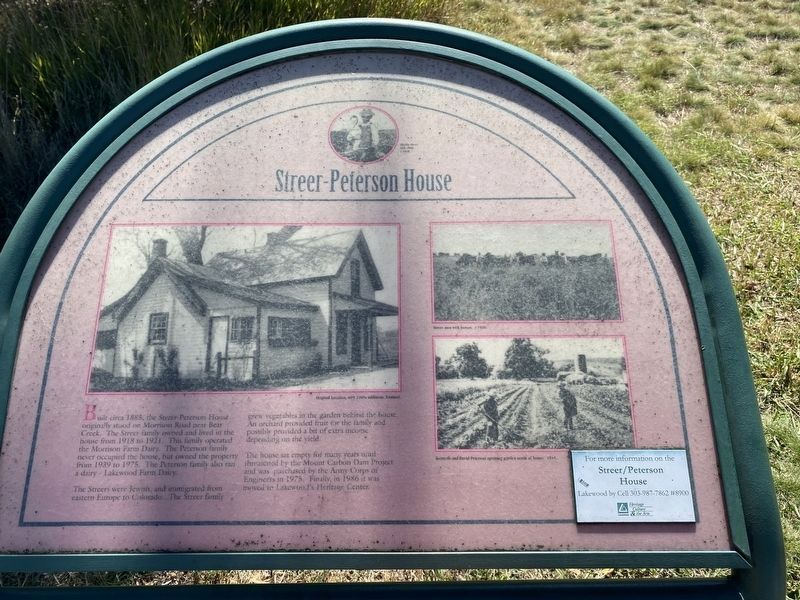Streer-Peterson House Marker image. Click for full size.