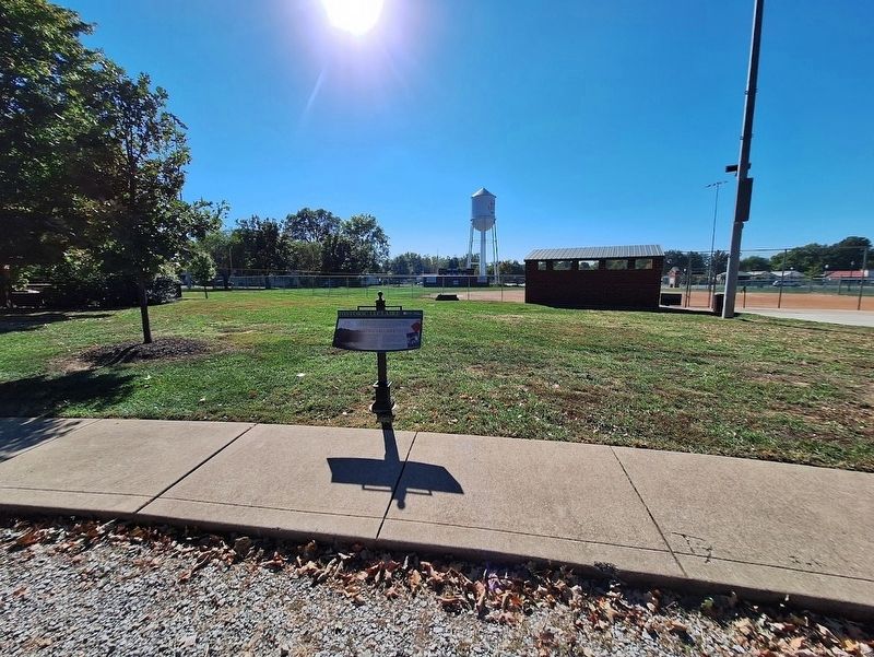 Historic Leclaire Field Marker image. Click for full size.