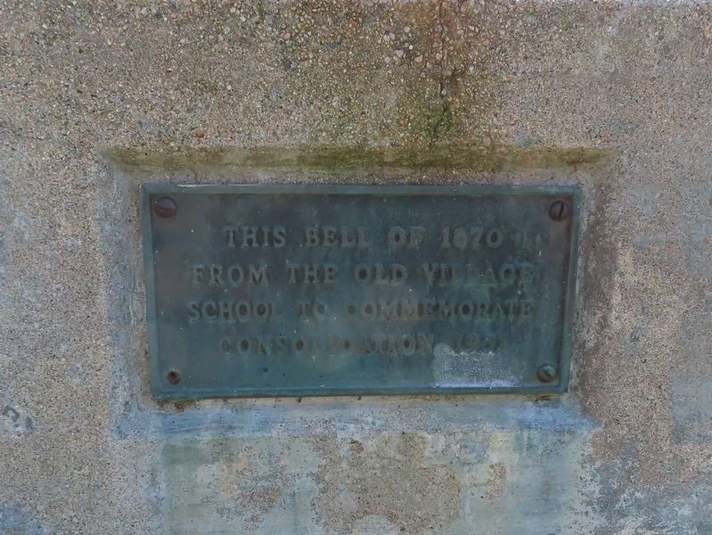 Bell of 1870 Marker. Click for full size. Bell of 1870 Marker image. Click for full size.