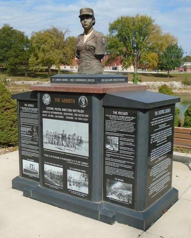 The 6888th Central Postal Directory Battalion Monument image. Click for full size.
