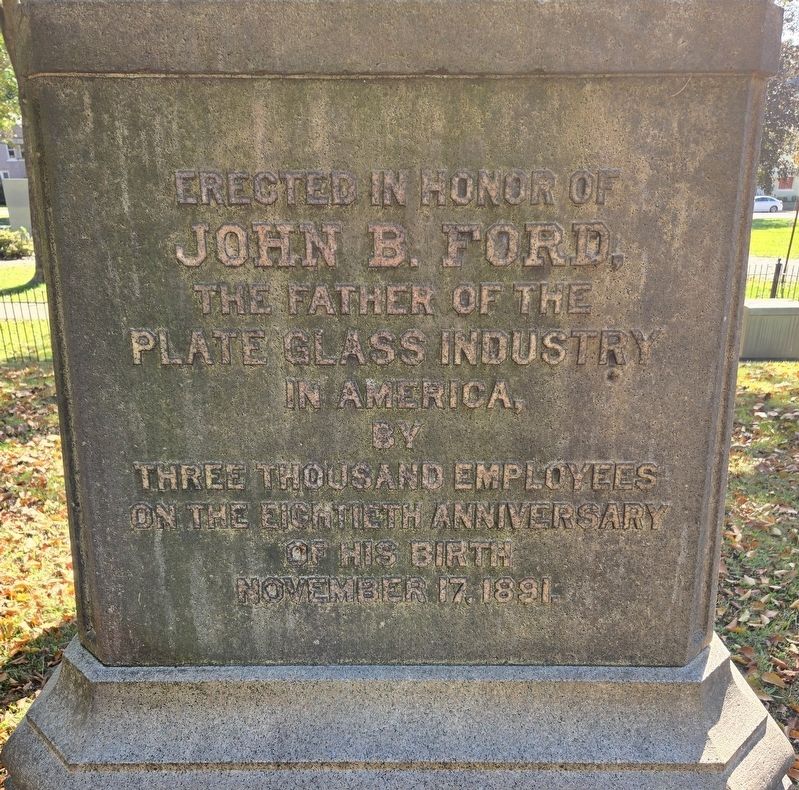 John B. Ford Marker image. Click for full size.